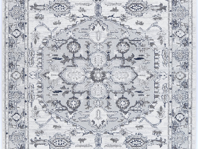 Provence Gaul Traditional Grey & Cream Rug – PROV08