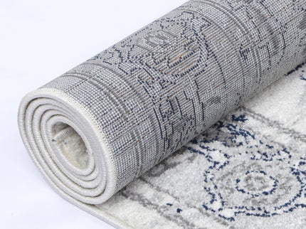 Provence Gaul Traditional Grey & Cream Rug – PROV08
