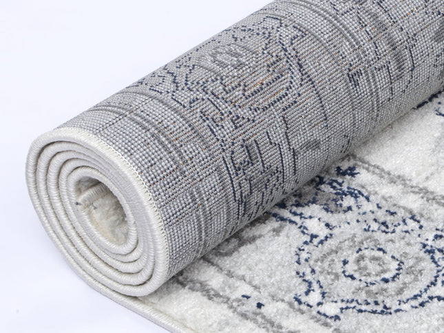 Provence Gaul Traditional Grey & Cream Rug – PROV08