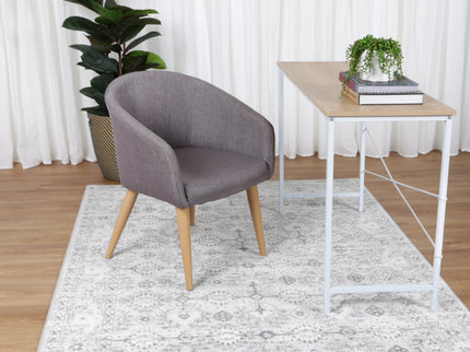 Provence Montpellier Grey Traditional Rug - PROV09