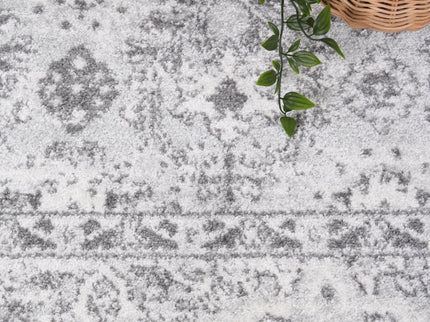 Provence Montpellier Grey Traditional Rug - PROV09