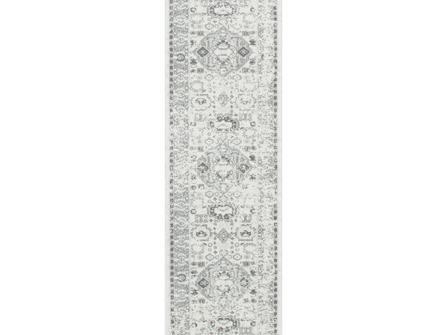 Provence Trellis Cream & Light Grey Rug - PROV10