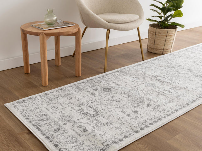 Provence Trellis Cream & Light Grey Rug - PROV10