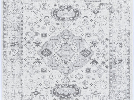 Provence Trellis Cream & Light Grey Rug - PROV10