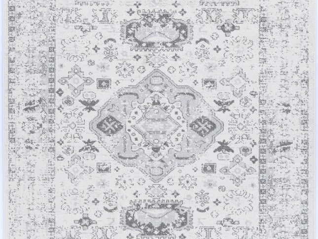 Provence Trellis Cream & Light Grey Rug - PROV10