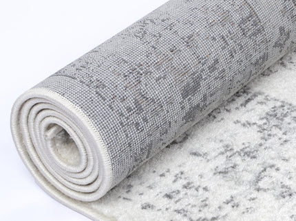 Provence Trellis Cream & Light Grey Rug - PROV10
