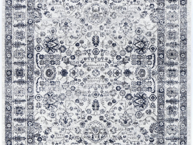 Provence Bonaparte Navy Cream Traditional Rug - PROV16