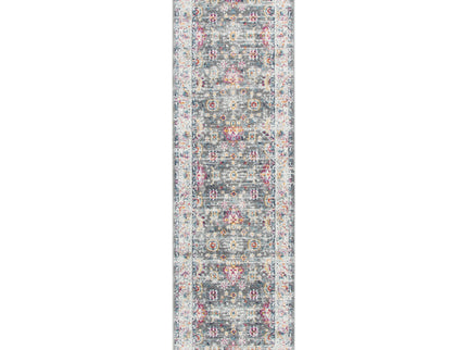 Provence Somerset Grey Multi Traditional Rug - PROV19