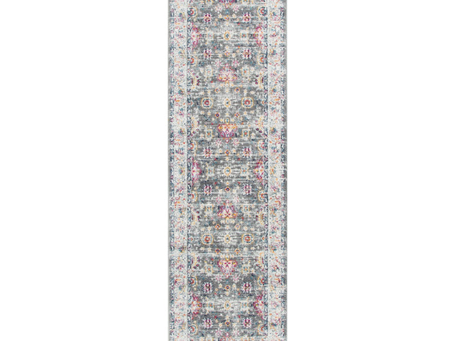 Provence Somerset Grey Multi Traditional Rug - PROV19