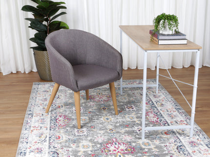Provence Somerset Grey Multi Traditional Rug - PROV19