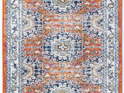 Provence Pagnol Rust Multi Traditional Rug - PROV20