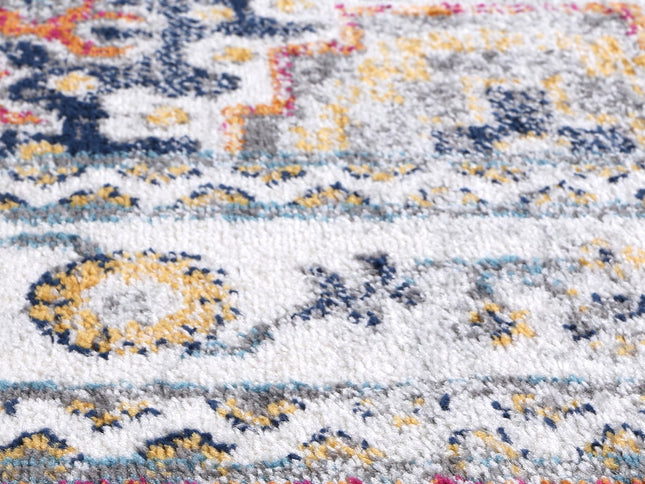 Provence Pagnol Rust Multi Traditional Rug - PROV20