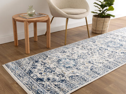Provence Alpes Navy Multi Traditional Rug - PROV22