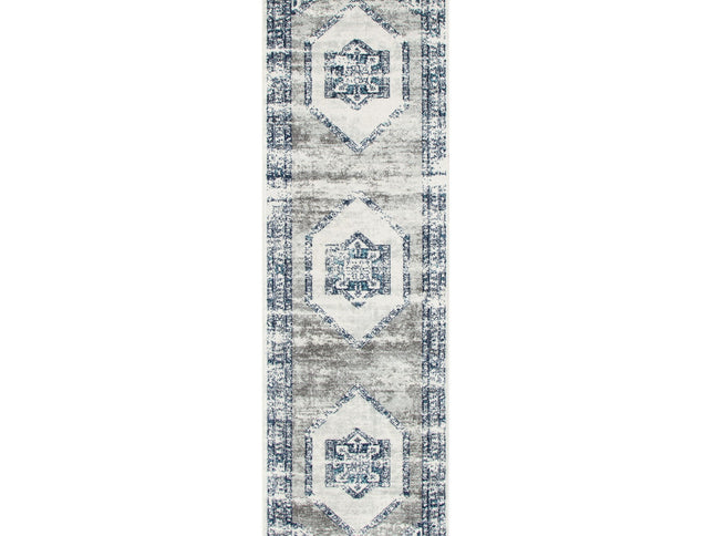 Provence Estve Navy Cream Ancient Rug - PROV24