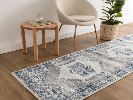 Provence Estve Navy Cream Ancient Rug - PROV24