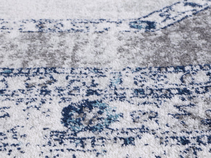 Provence Estve Navy Cream Ancient Rug - PROV24