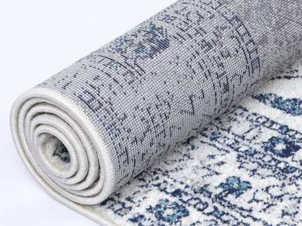 Provence Estve Navy Cream Ancient Rug - PROV24