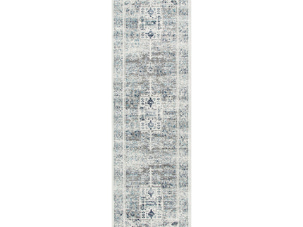 Provence Celts Cream Blue Traditional Rug - PROV14