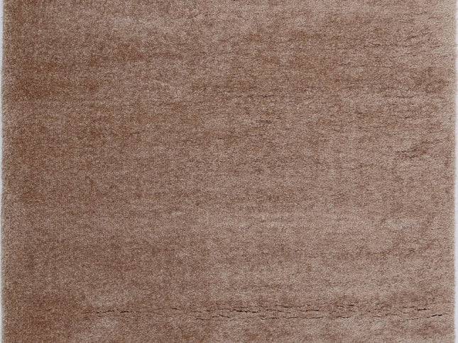 Puffy Soft Shag Camel Rug