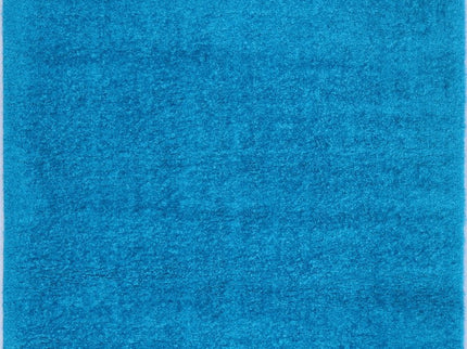 Puffy Soft Shag Teal Rug
