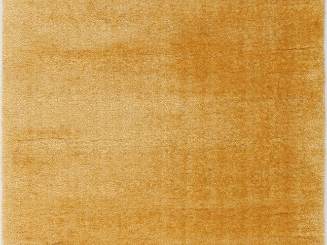 Puffy Soft Shag Mustard Rug