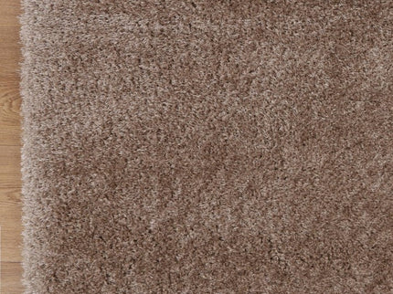 Puffy Soft Shag Beige Rug