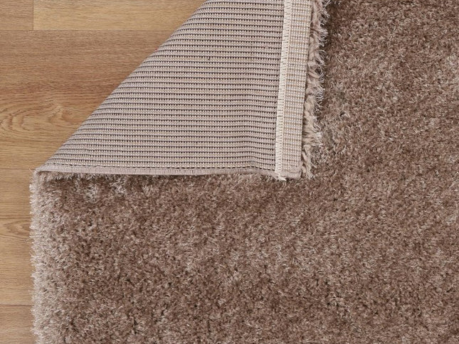 Puffy Soft Shag Beige Rug