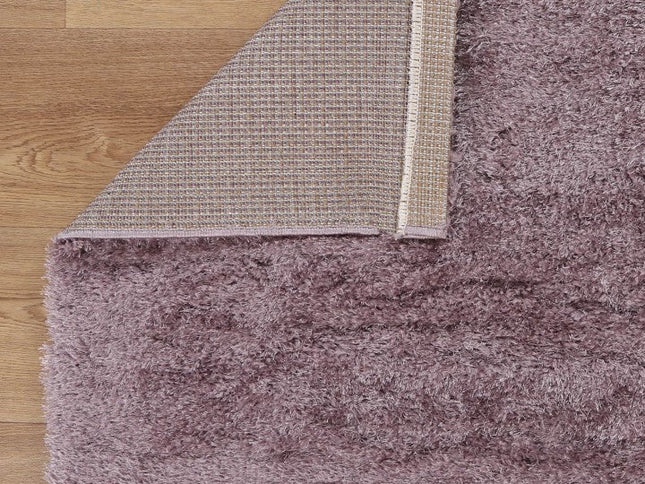 Puffy Soft Shag Lilac Rug