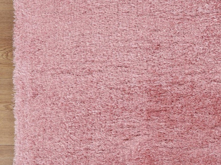 Puffy Soft Shag Pink Rug