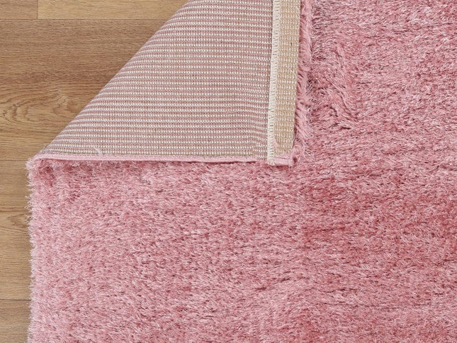 Puffy Soft Shag Pink Rug