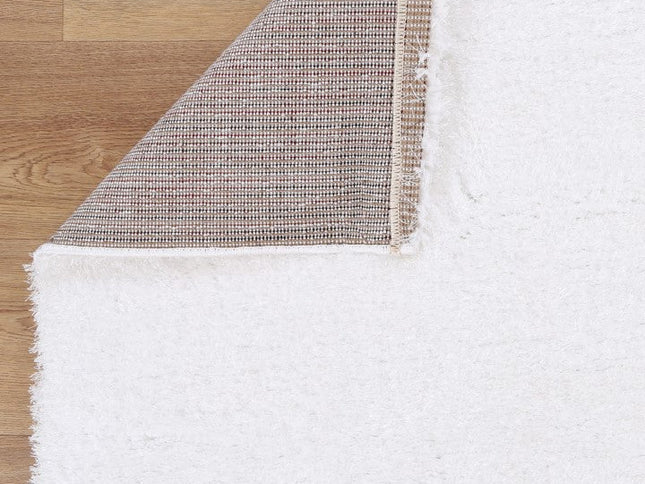 Puffy Soft Shag White Rug