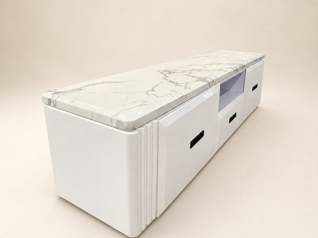 Paris Tv Unit - White