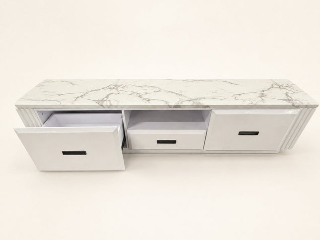Paris Tv Unit - White