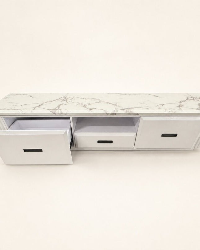 Paris Tv Unit - White