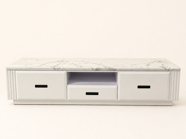 Paris Tv Unit - White