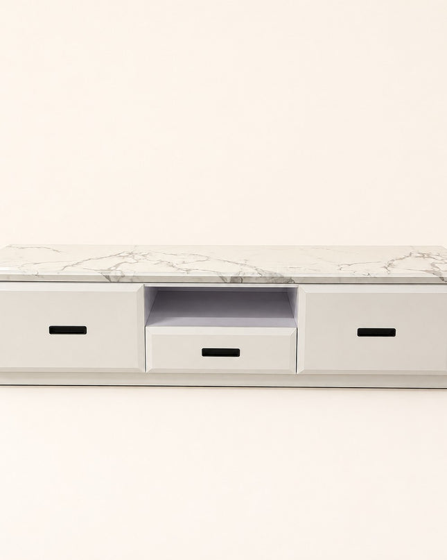 Paris Tv Unit - White