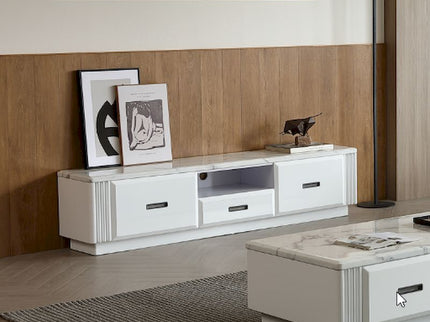 Paris TV Unit - White