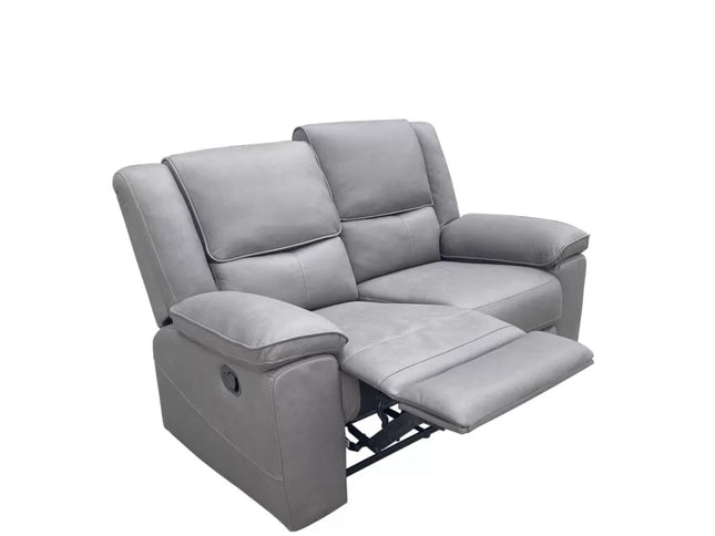 Park Lane 2 Seater Manual Recliner- Grey