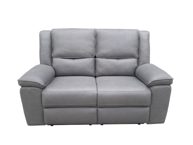 Park Lane 2 Seater Manual Recliner- Grey