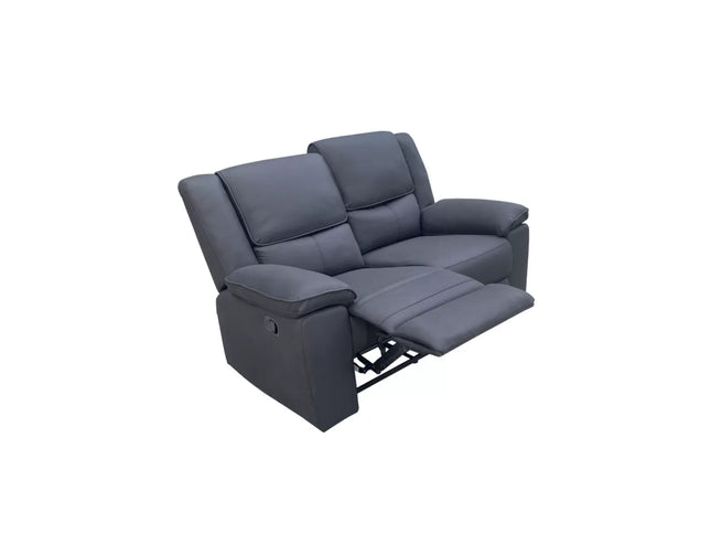 Park Lane 2 Seater Manual Recliner - Onyx