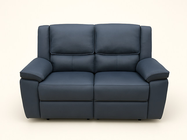 Park Lane 2 Seater Manual Recliner - Onyx