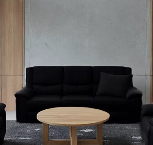 Park Lane 3 Seater Manual Recliner - Onyx