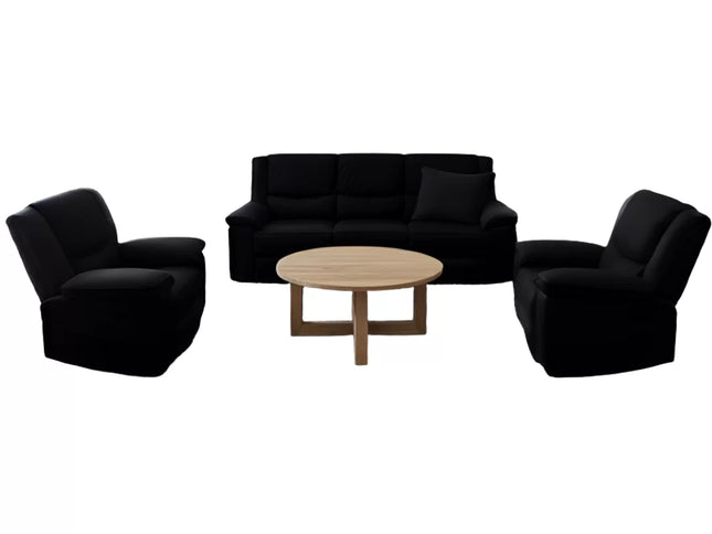 Park Lane 3+1+1 Manual Recliner - Onyx