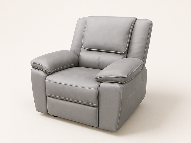 Park Lane 1 Seater Manual Recliner - Grey