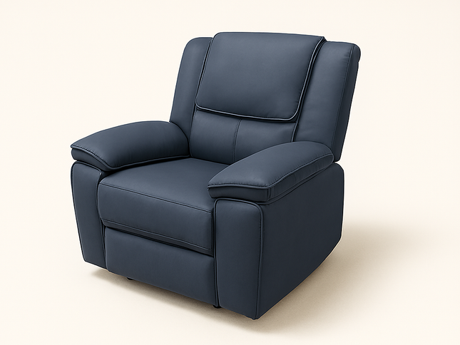 Park Lane 1 Seater Manual Recliner - Onyx