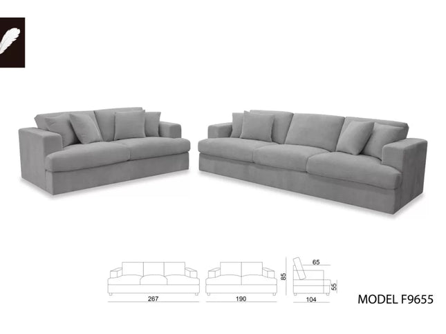 Pasadena 3 Seater - Fifty Shades