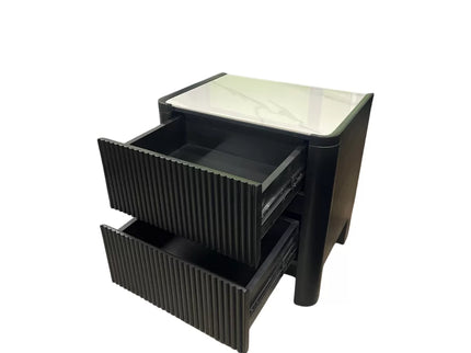 Lisbon 4 Pce King Tallboy Suite - Black