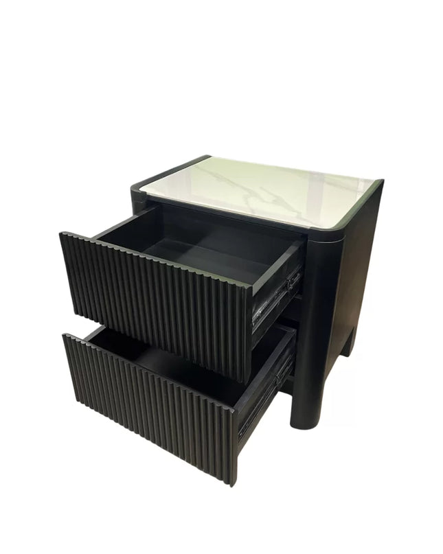 Lisbon 4 Pce King Tallboy Suite - Black