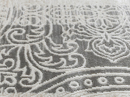 Rapsody Bach Ash Contemporary Rug