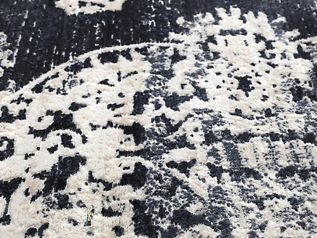 Rapsody Bizet Navy Transitional Rug